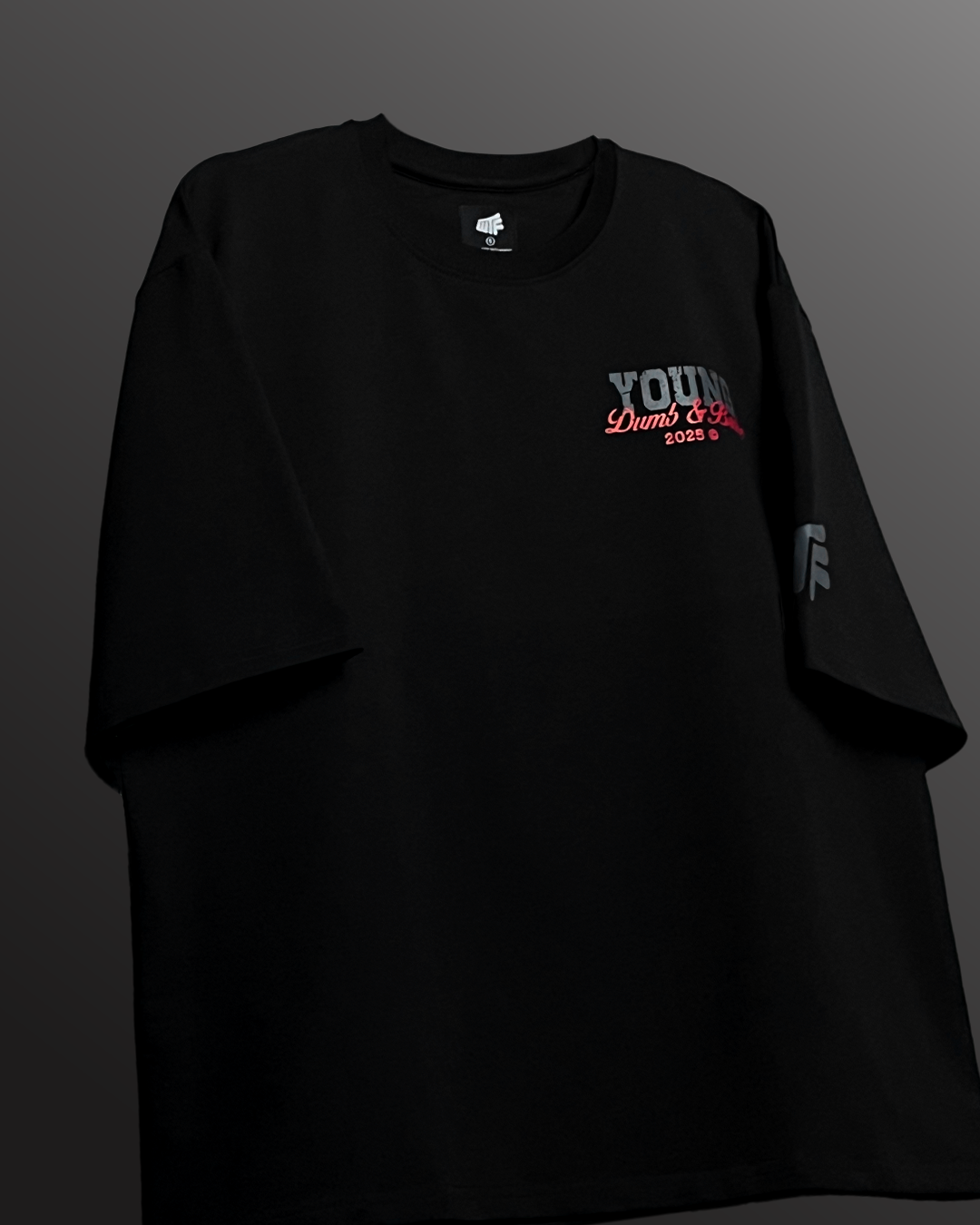 Young  Black Heavyweight T-Shirt