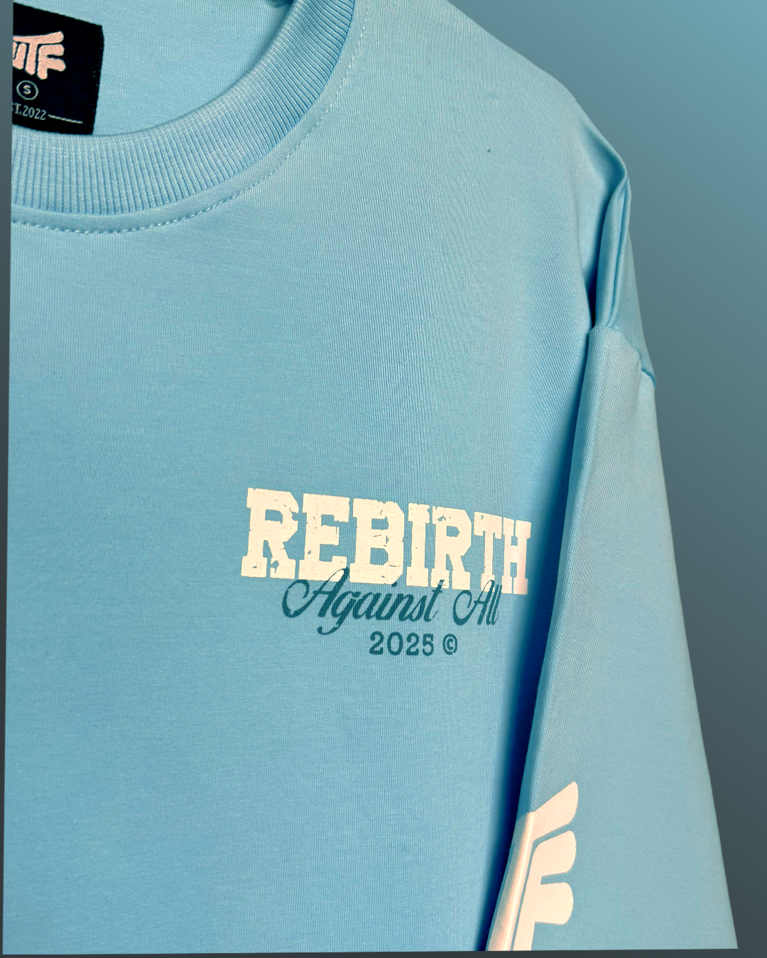 Rebirth Blue Heavyweight T-Shirt