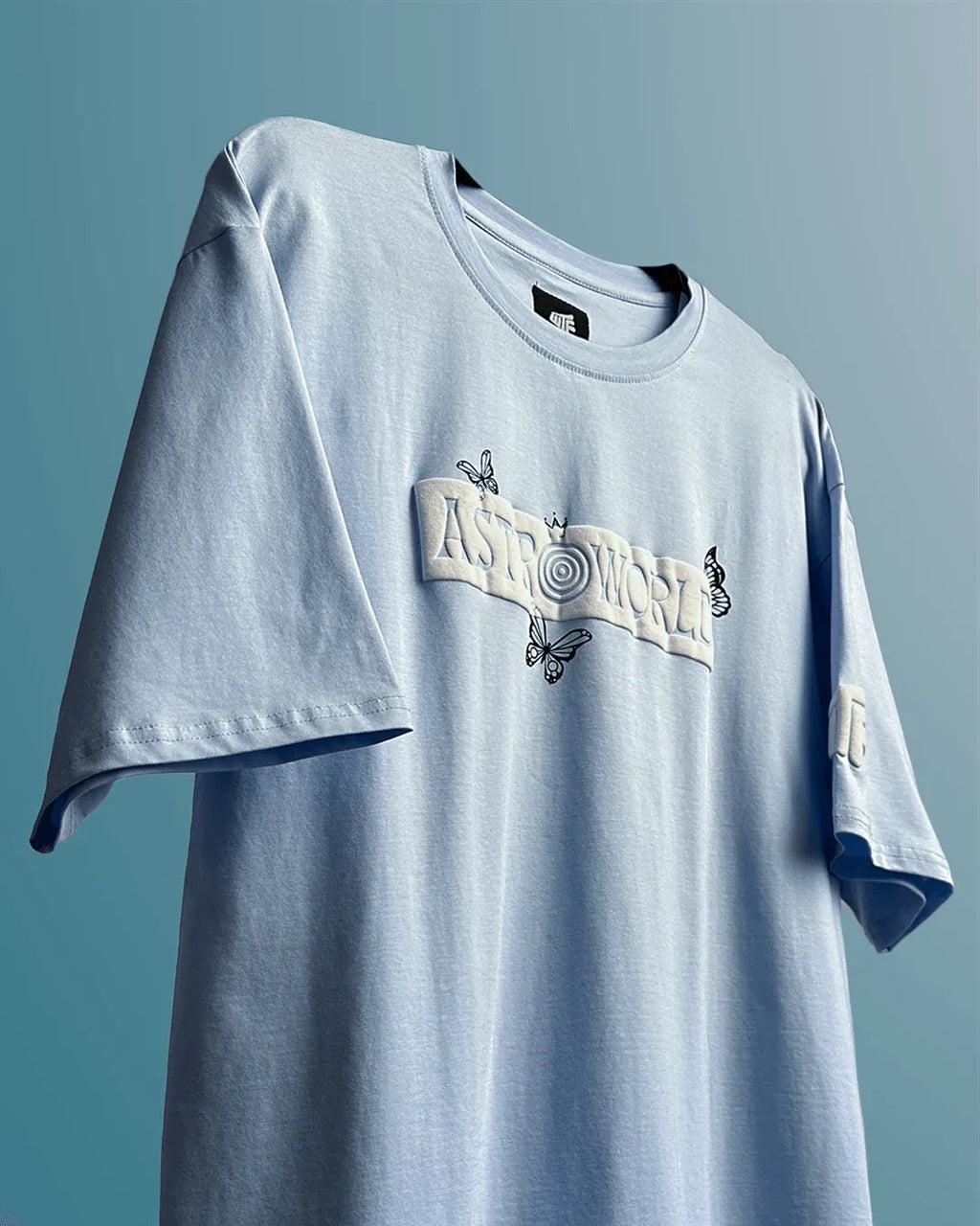 Travis Scott Oversized T-shirt Sky Blue
