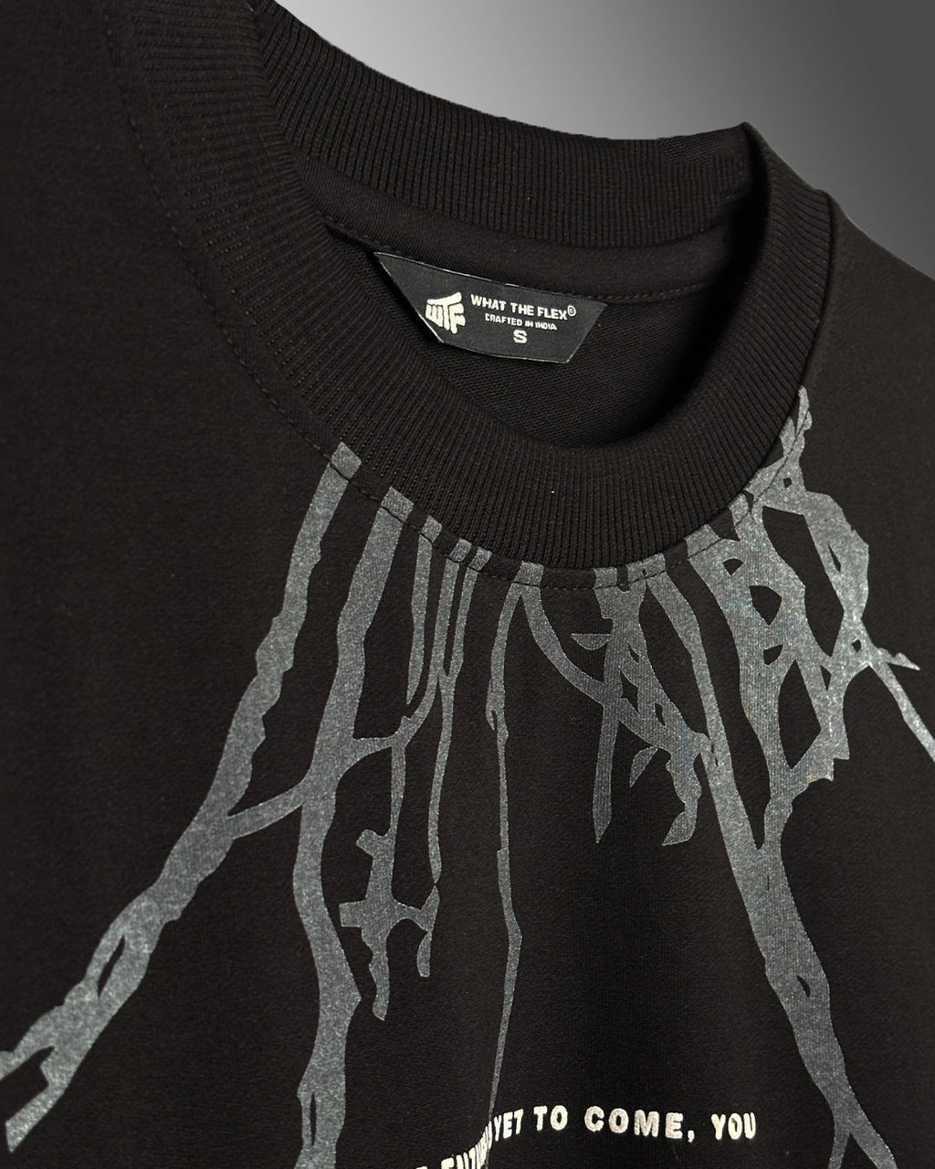 Nothing New Black Heavyweight Oversized T-shirt