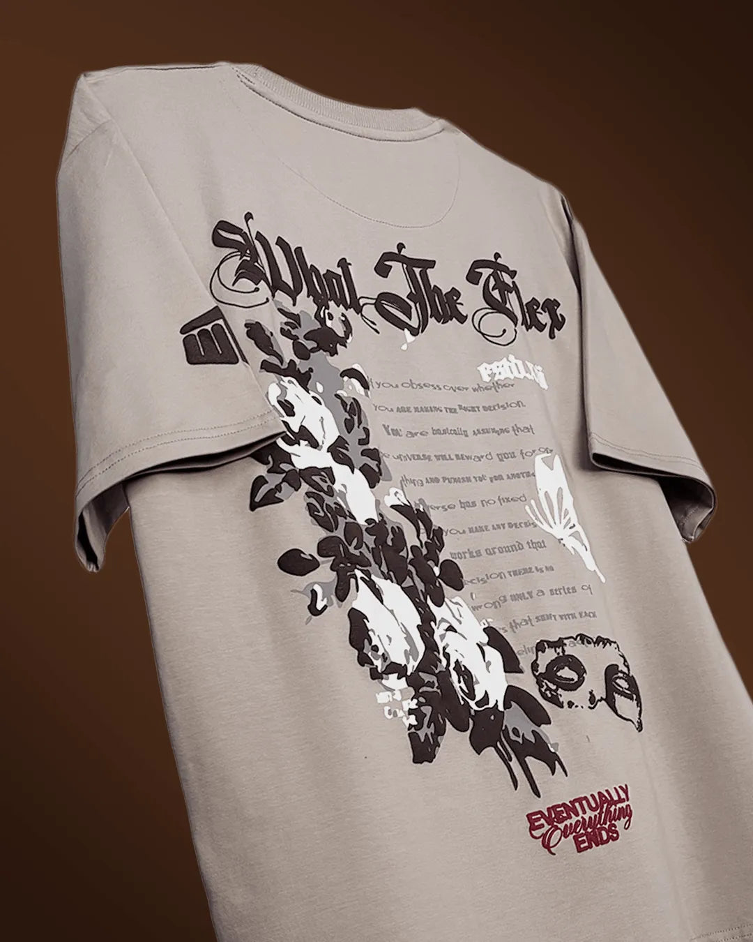 Stolen Land Beige Heavyweight Oversized T-shirt