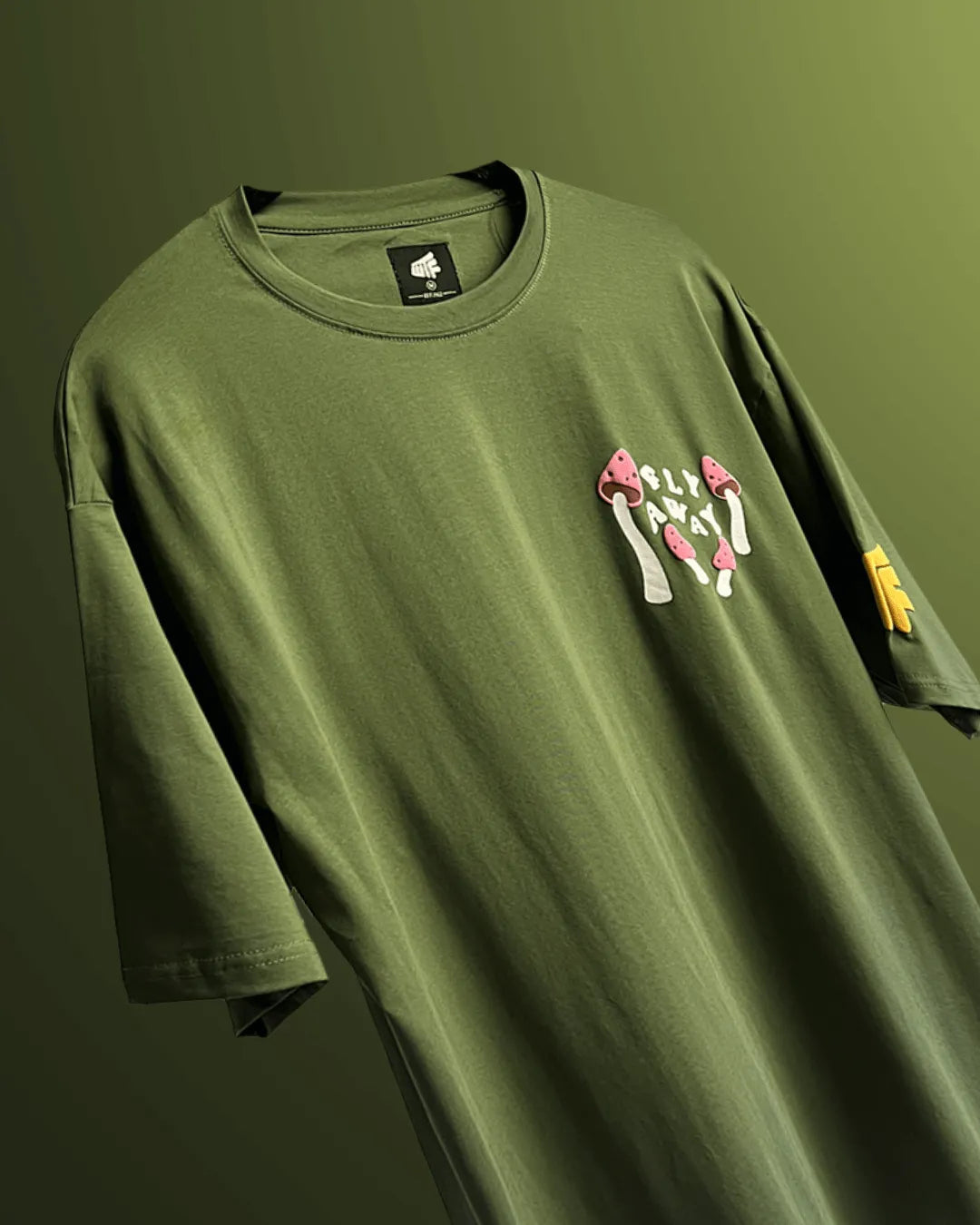 Sell Your Soul Dark Green Oversized T-shirt